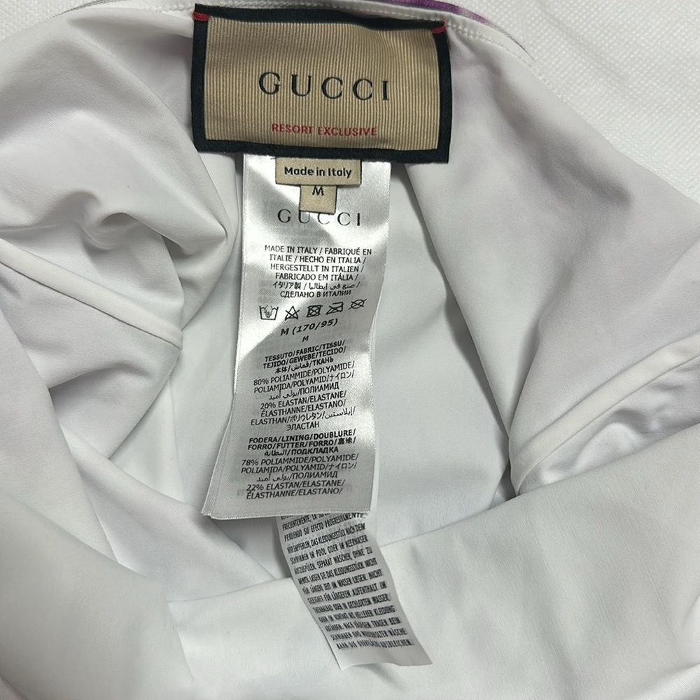 Gucci resort 2022 purple one piece swimsuit - Picture 12 of 12
